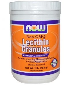 Now Foods Lecithin Granules (Non-GMO) 1lb Brain Health