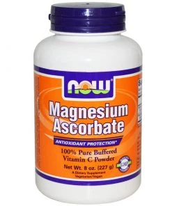 Now Foods Magnesium Ascorbate Powder 8oz
