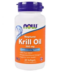 Now Foods Neptune Krill Oil 500mg 60SG Essential Fatty Acids