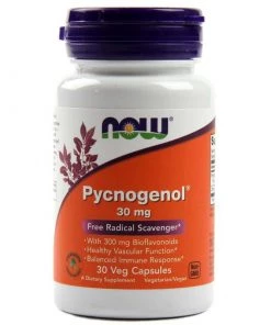 Immune Support Now Foods Pycnogenol 30mg 30C