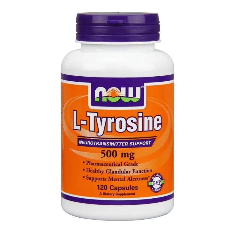 Now Foods L-Tyrosine 500mg 120C