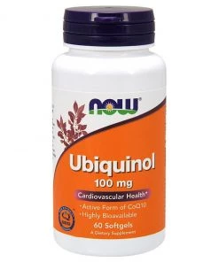 Now Foods Ubiquinol 100mg 60SG
