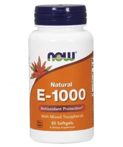 Now Foods E-1000 With Mixed Tocopherols