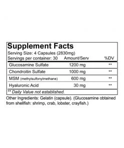 NutraKey GCM+ (Glucosamine, Chondroitin, MSM) 120c Bone & Joint Health