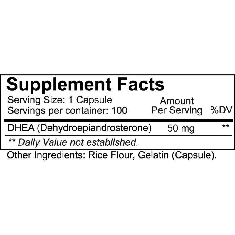 NutraKey DHEA 50mg 100c Men's Health