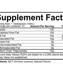Essential Fatty Acids NutraKey Liquid MCT Oil 16oz