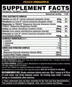 Nutrex Amino Charger + Hydration 30 Servings Amino Acids