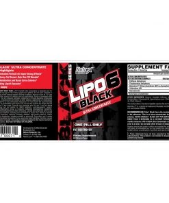Weight Loss Products Nutrex Lipo-6 Black 120C