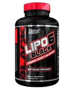 Weight Loss Products Nutrex Lipo-6 Black 120C