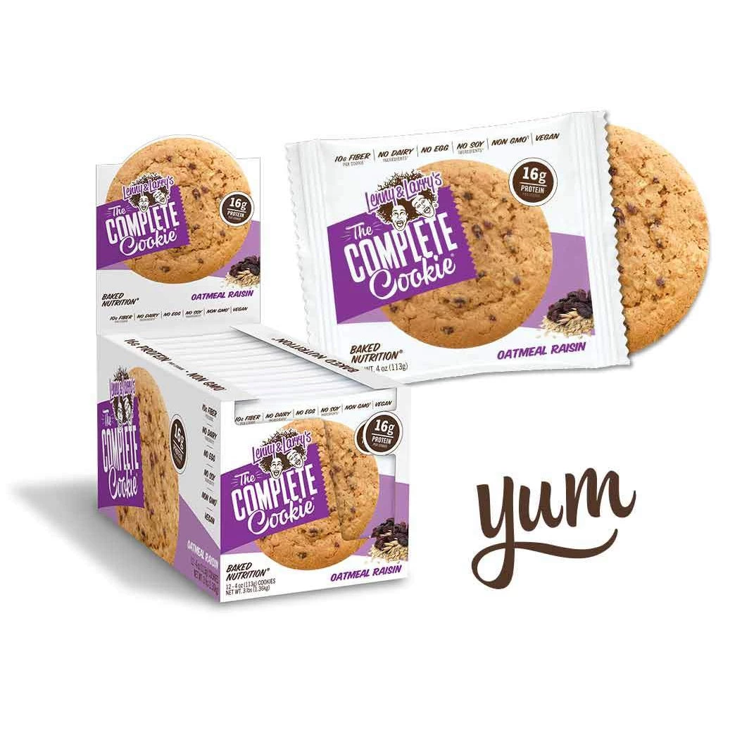 Lenny & Larry's Complete Cookie 4oz Box Of 12 Protein Bars