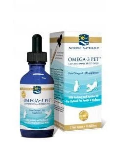 Nordic Naturals Omega 3 Pet 2oz Essential Fatty Acids