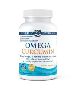Nordic Naturals Omega Curcumin 60sg Anti Inflamatory's