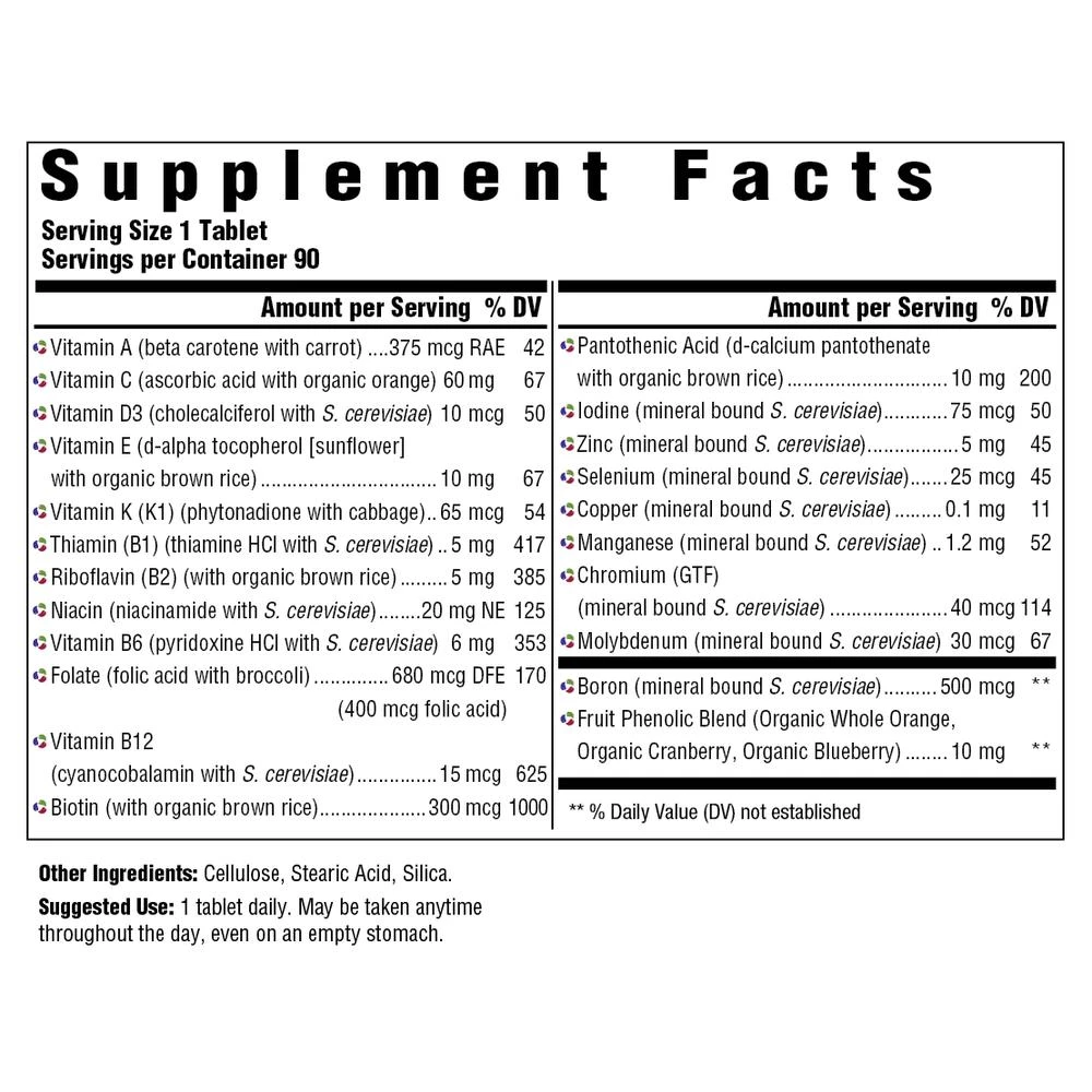 Mega Food MegaFood One Daily Iron Free 30T