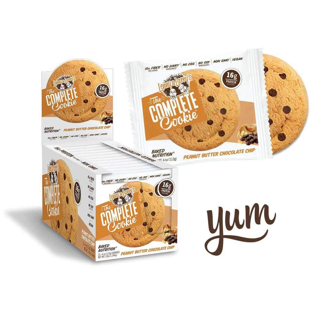 Lenny & Larry's Complete Cookie 4oz Box Of 12 Protein Bars