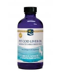 Nordic Naturals Pet Cod Liver Oil 8oz Essential Fatty Acids