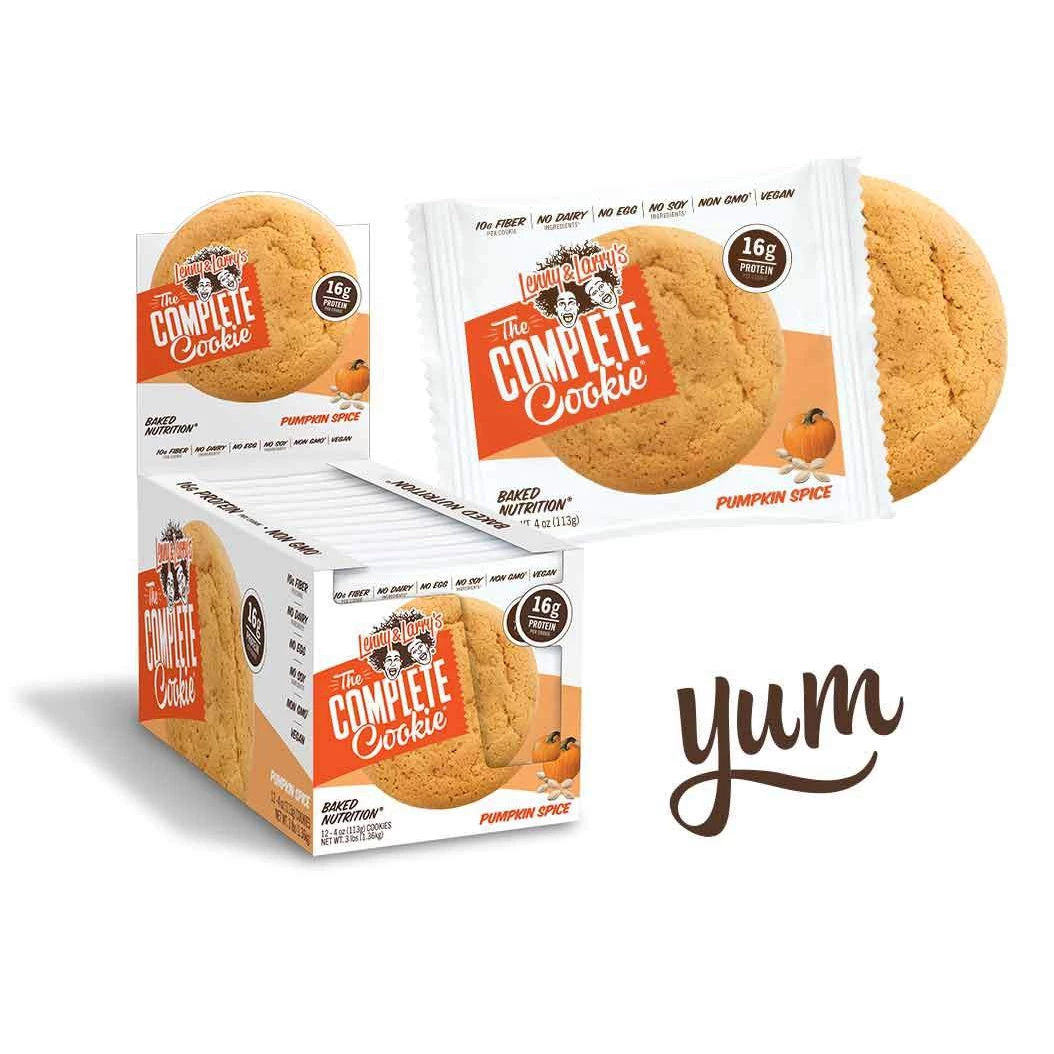 Lenny & Larry's Complete Cookie 4oz Box Of 12 Protein Bars