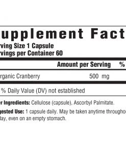 Mega Food MegaFood Pure Cranberry 60T