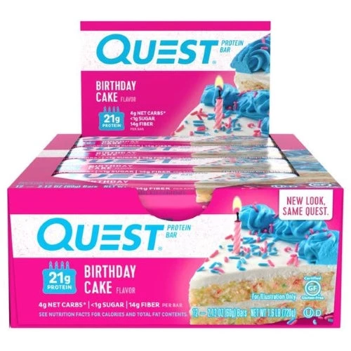 Quest Nutrition Protein Bars (12 Per Box)
