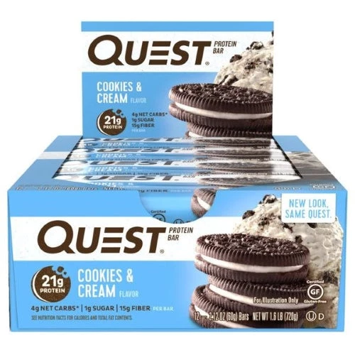 Quest Nutrition Protein Bars (12 Per Box)