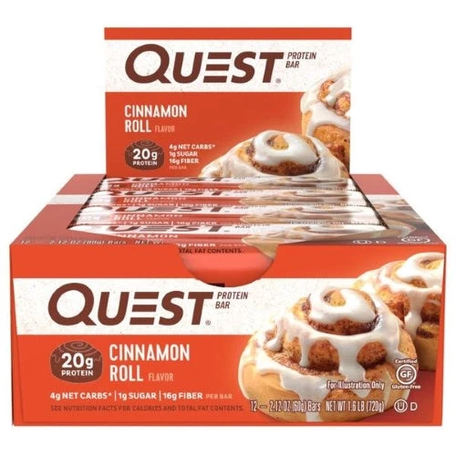 Quest Nutrition Protein Bars (12 Per Box)