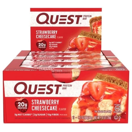 Quest Nutrition Protein Bars (12 Per Box)