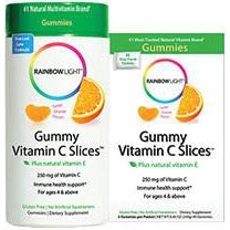 Rainbow Light Gummy Vitamin C Slices 30 Servings