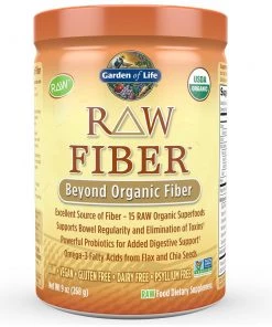 Garden Of Life Raw Organic Fiber 268g Digestive Support & Probiotics
