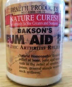 Homeopathic Bakson's Rheum Aid Plus 120T