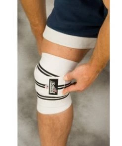 Schiek Sports Model 1178 Knee Wraps White