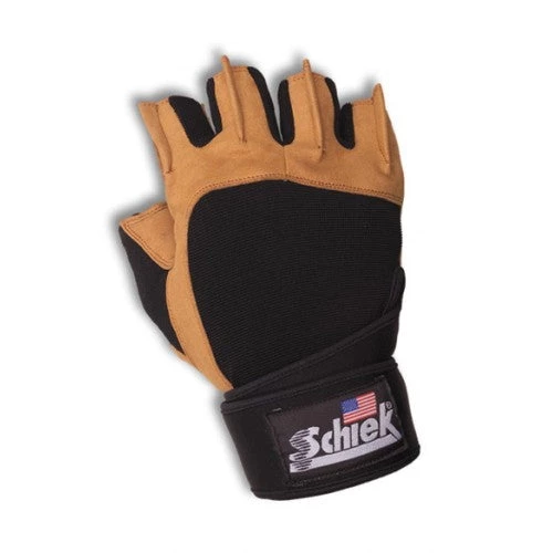 Apparel Schiek Sports Model 425 Power Series Lifting Gloves With Wrist Wraps