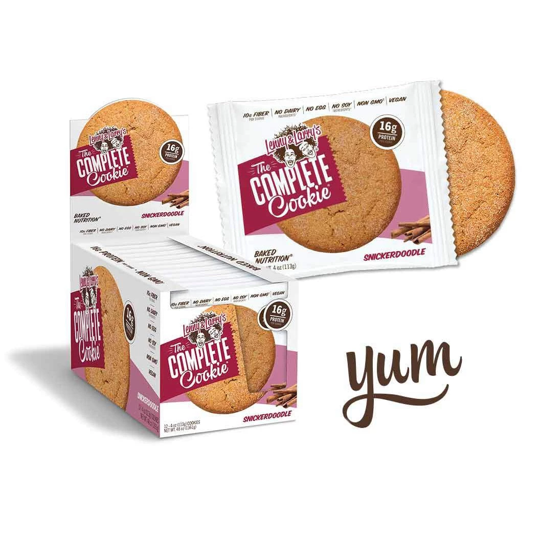 Lenny & Larry's Complete Cookie 4oz Box Of 12 Protein Bars