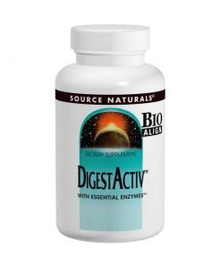 Digestive Support & Probiotics Source Naturals Digest Active 240C