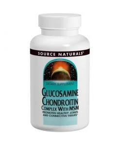 Source Naturals Glucosamine Chondroitin With MSM 120T Bone & Joint Health