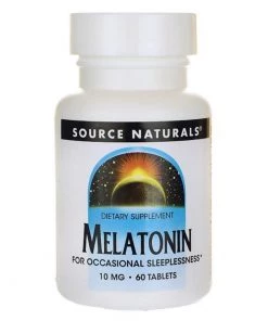 Sleep Support Source Naturals Melatonin 10mg 60T