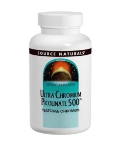Source Naturals Ultra Chromium Picolinate 500mg 60T Diabetic Support
