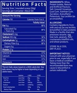 Protein USN ISO Pro Zero Carb Whey Isolate 1.65lb