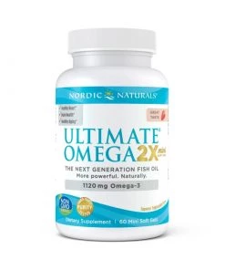 Essential Fatty Acids Nordic Naturals Ultimate Omega 2x 1120mg 60 Mini Soft Gels