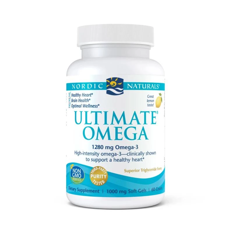 Nordic Naturals Ultimate Omega 1000mg 60sg Essential Fatty Acids