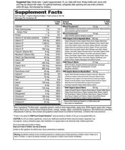 Garden Of Life Vitamin Code Liquid Multivitamin 30oz Multi-Vitamin