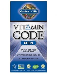 Men's Health Garden Of Life Vitamin Code Men's Multivitamin 120VC