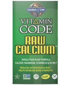 Bone & Joint Health Garden Of Life Vitamin Code Raw Calcium 60VC