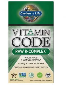 Garden Of Life Vitamin Code Raw K Complex 60VC