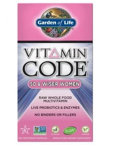 Multi-Vitamin Garden Of Life Vitamin Code Women's 50 & Wiser Multivitamin 120VC