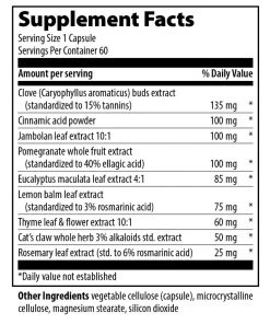 Vibrant Health Bacterial Defense 60c Immune Support