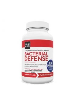Vibrant Health Bacterial Defense 60c Immune Support