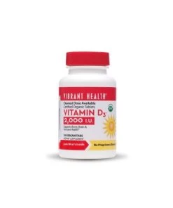 Vibrant Health Vitamin D 2000iu 100T (Organic Tabs) Vitamins