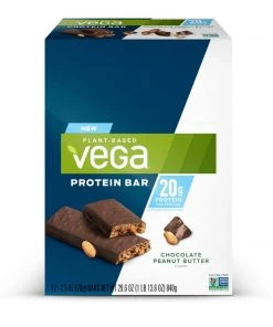 Vega 20g Protein Bar Box Of 12 Gluten Free