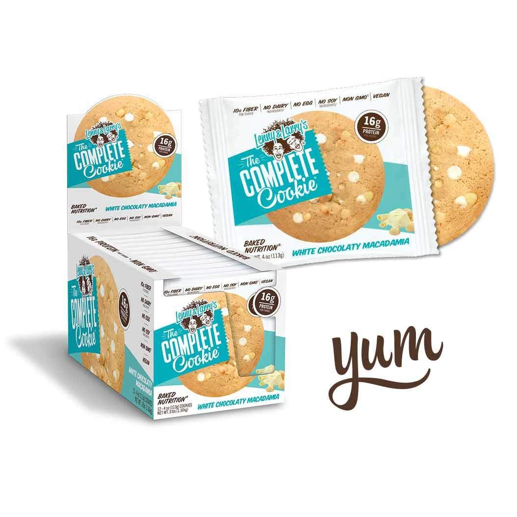 Lenny & Larry's Complete Cookie 4oz Box Of 12 Protein Bars