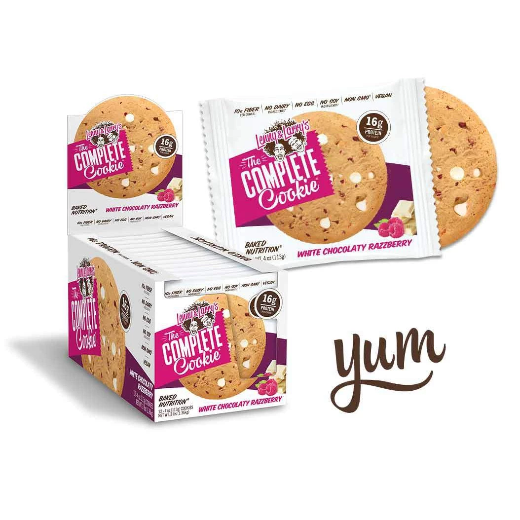 Lenny & Larry's Complete Cookie 4oz Box Of 12 Protein Bars