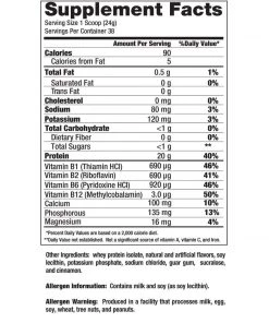VPX Zero Carb SRO 2lb Protein